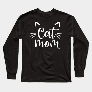 cat mom Long Sleeve T-Shirt